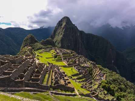The instantly recognisable panoramic view of Peru’s Machu Picchu