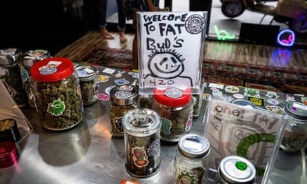 A marijuana dispensary in Bangkok