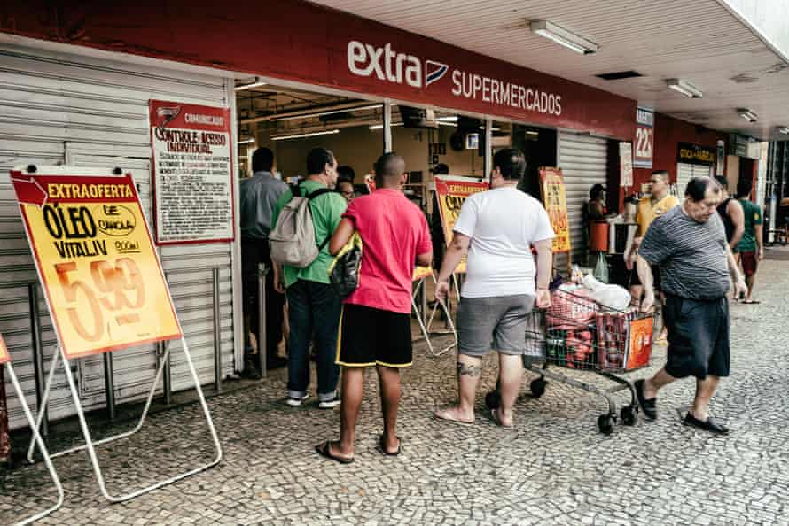 A supermarket in Lapa, Rio de Janeiro