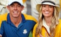 Rory McIlroy with his wife Erica