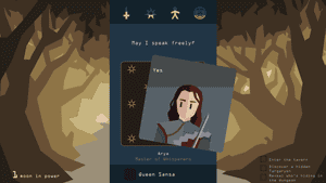 Arya in Reigns: Game of Thrones