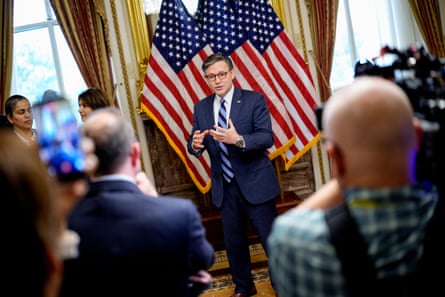 a man speaking to the press