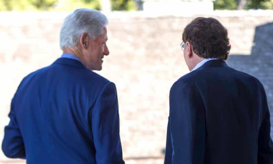 Bill Clinton (left) and James Patterson: who wrote what?
