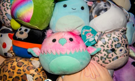 Squishmallows at DreamToys’ event in London.