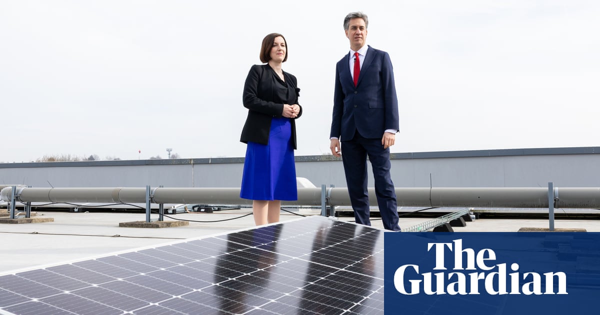 Great British Energy will not use solar panels linked to Chinese slave labour