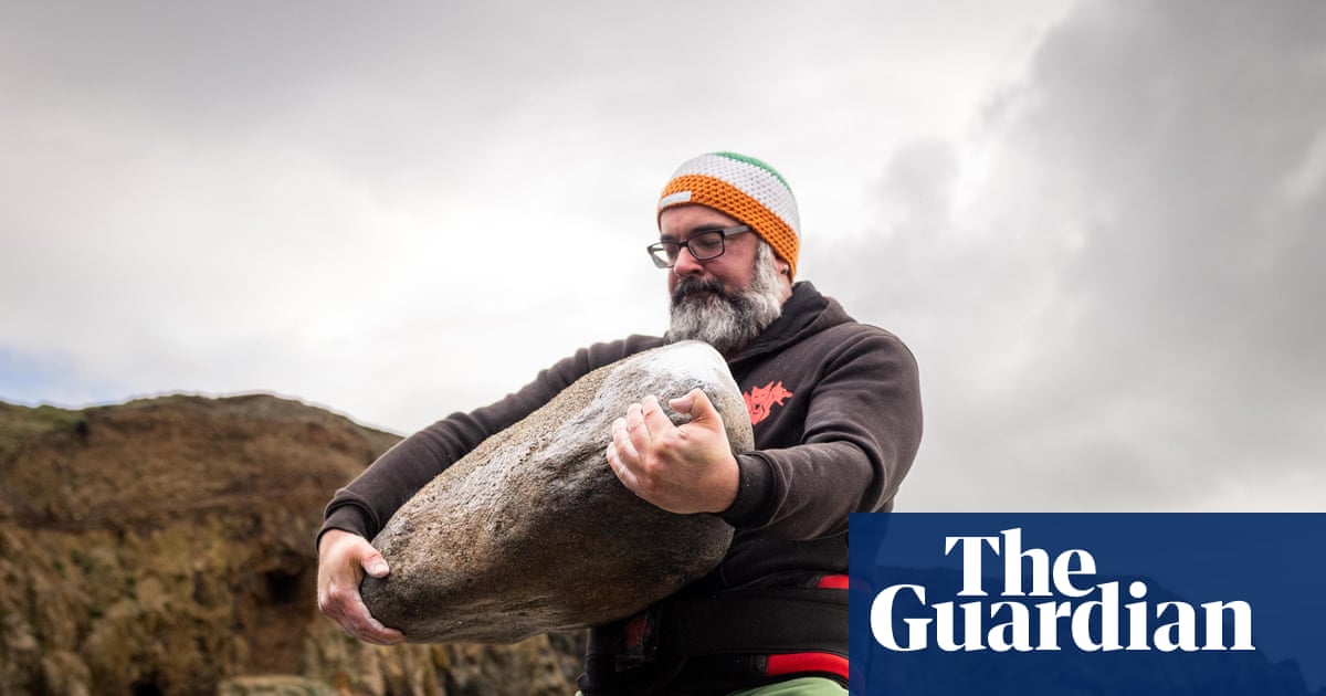‘A whole lost culture’: the Irishman reviving the forgotten sport of stone lifting