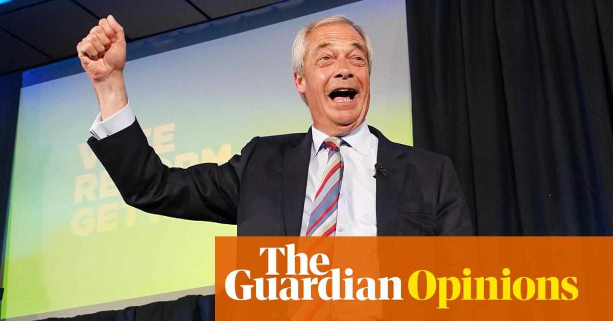 Alone centre stage, for Nige this was his triumph and no one else's | John Crace