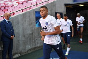 Mbappe starts tonight.