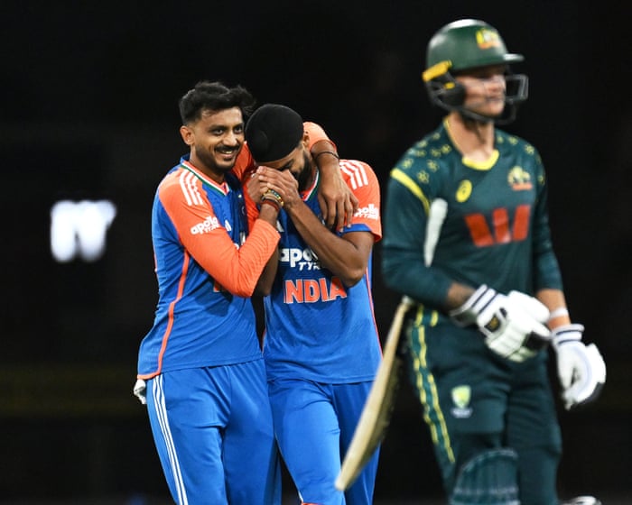 India beat Australia by 48 runs in fourth men’s Twenty20 international – live reaction