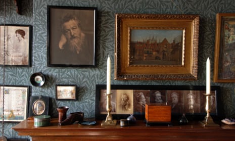 The Emery Walker house in west London, filled with artifacts and objects of the Arts & Crafts Movement.