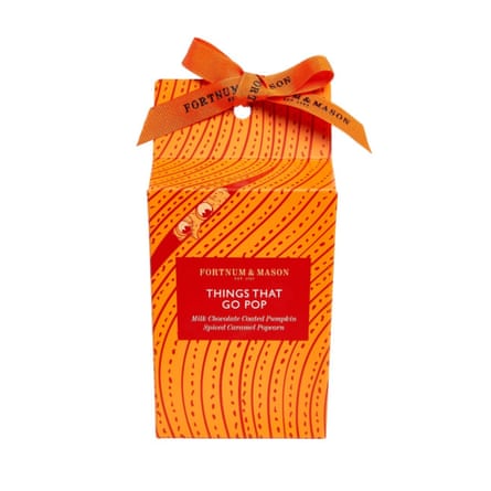 Fortnum & Mason Milk Chocolate Butterscotch Popcorn, 100g