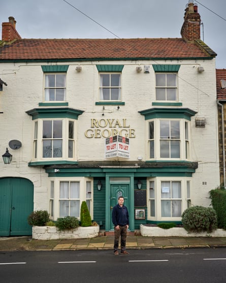 Nick Abraham, landlord, Royal George pub, Yorkshire