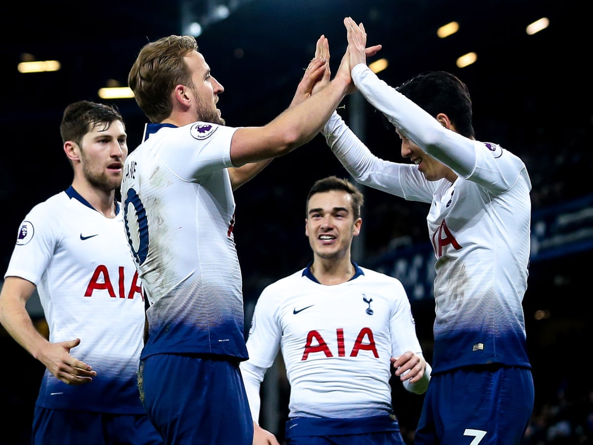 Harry Kane And Son Heung Min Star In Spurs Six Goal Demolition Of Everton Football The Guardian