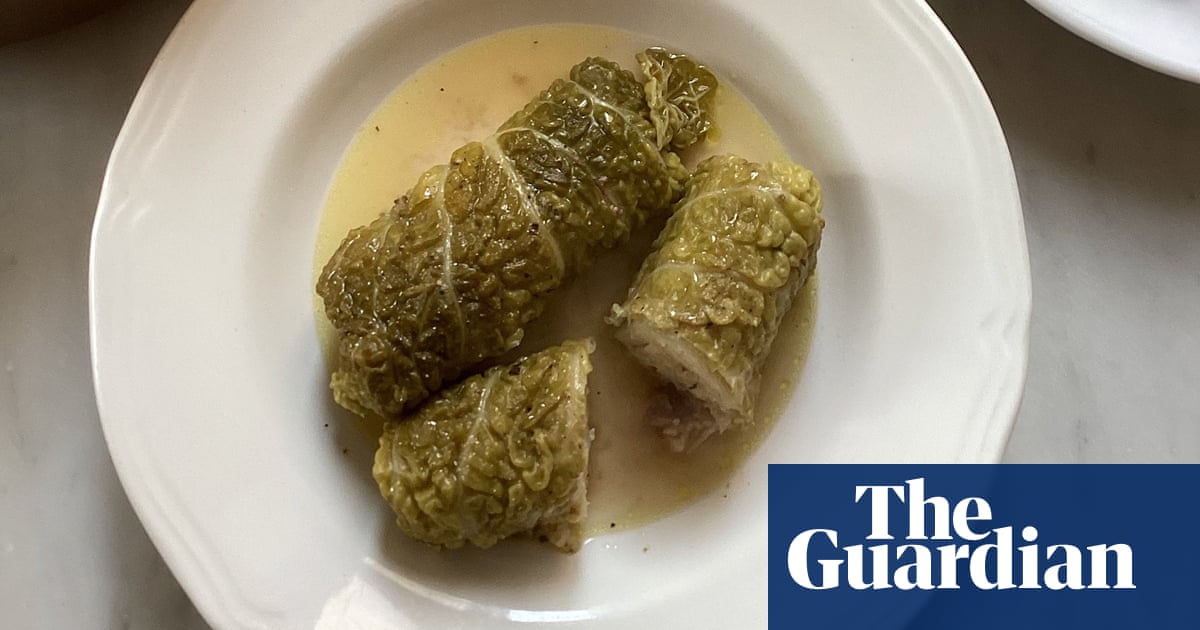 Rachel Roddy's recipe for cabbage stuffed with rice, chestnuts and cheese | A kitchen in Rome