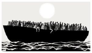 Boat, 2015 by David Foldvari