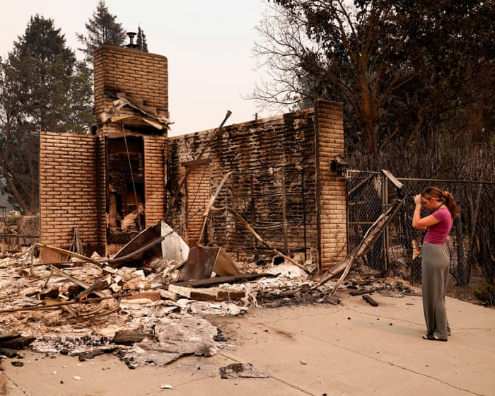 Eastern Washington fires destroy 600 structures and force 60,000 to evacuate — image supplied by The Guardian World's feed