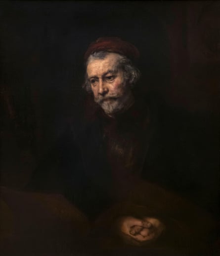 Elderly Man as Saint Paul, by Rembrandt, 1659