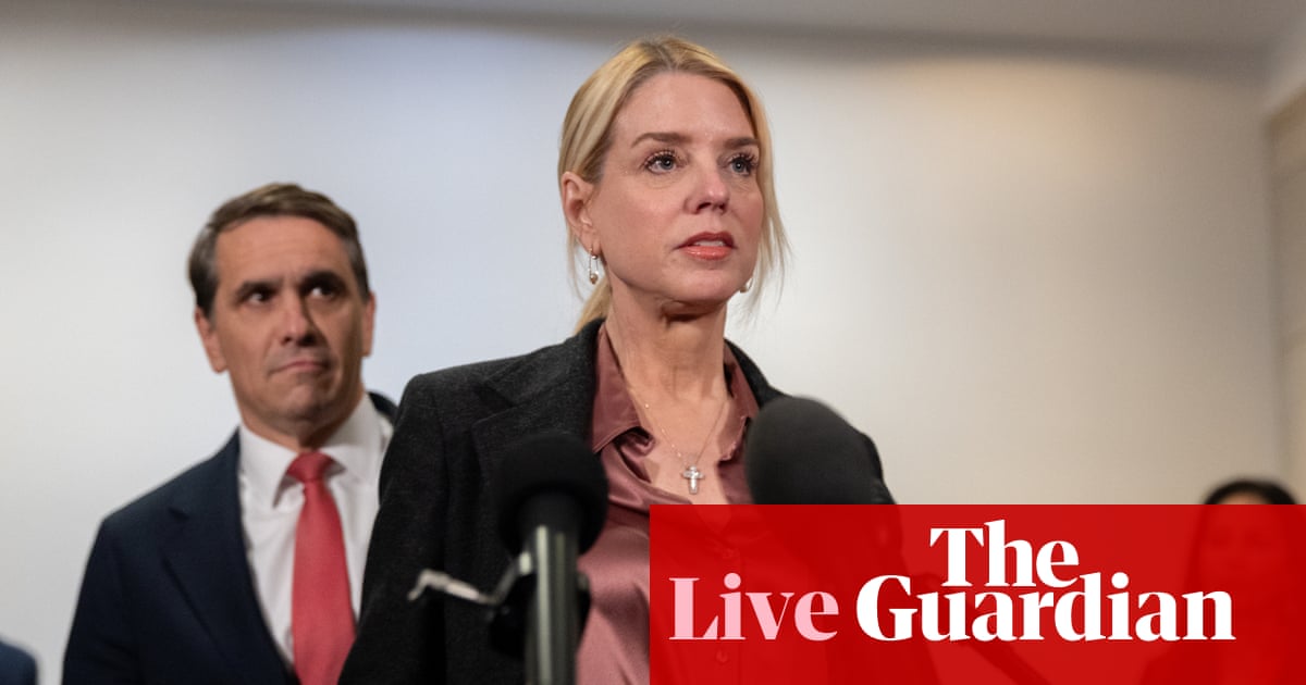Democrats move to impeach Bondi after ‘fake’ Epstein briefing – US politics live
