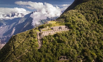 The ‘lost city’ of Choquequirao near Cusco, a hidden citadel that can only be reached on foot.