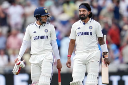 India’s Shubman Gill (left) and KL Rahul
