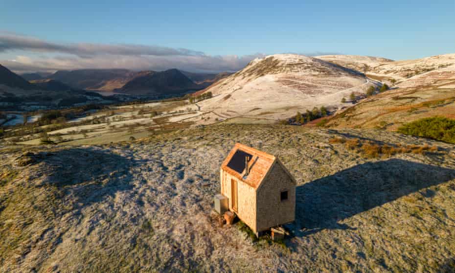 The Hinterlandes Hidden Hut cabin in the Lake District, Lorton, Cumbria