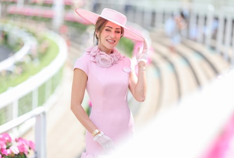 Lydia Millen, one of the Times top 30 UK influencers, attends day three of Royal Ascot.