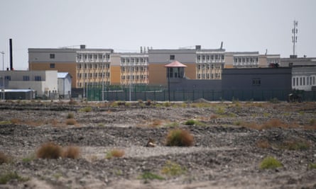Buildings at what the Chinese claim is a ‘re-education camp’, where mostly Muslim ethnic minorities are detained in China’s Xinjiang region.