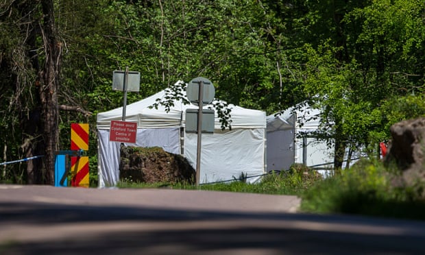 Human remains have been found near Coleford, Forest of Dean.