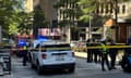 Police respond to the shooting in Atlanta