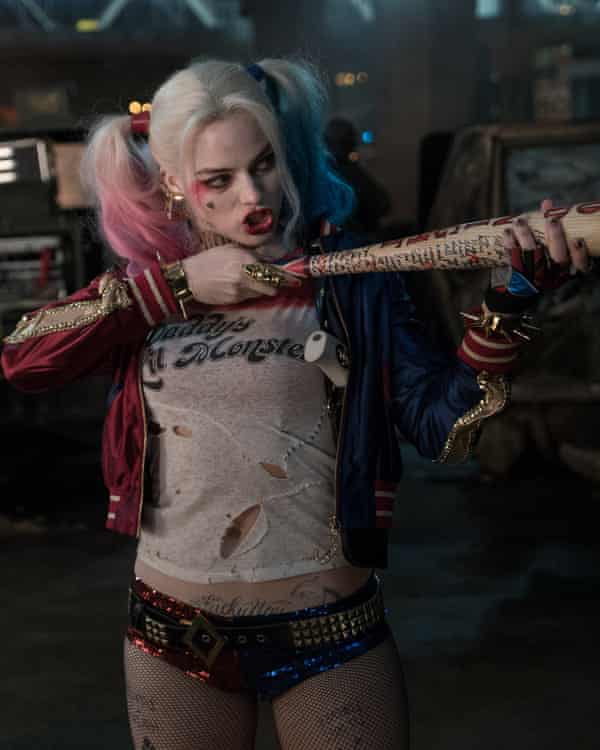 The smart money is against them ... Margot Robbie as Harley Quinn in Suicide Squad.