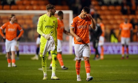 Blackpool relegated to League One after dramatic loss to playoff-chasing Millwall