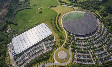 McLaren HQ in Woking, Surrey