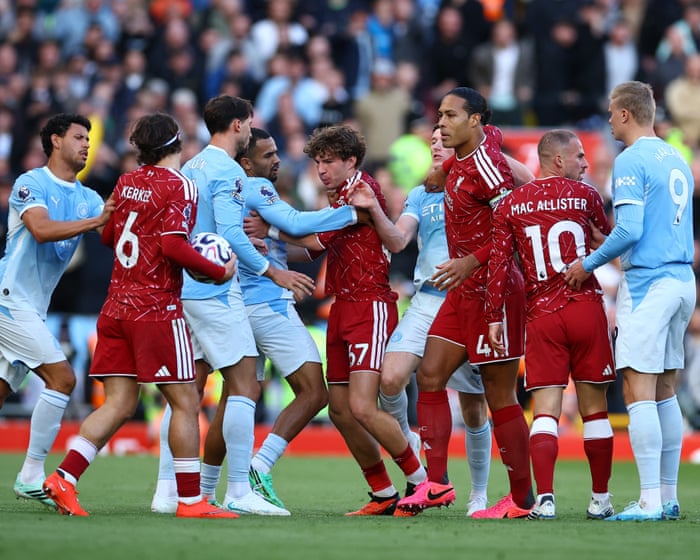 Liverpool v Manchester City: Premier League – live