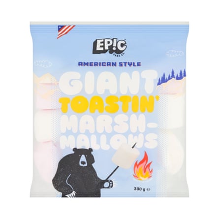 300g bag of Epic Giant Toastin’ Marsh-Mallows 300G