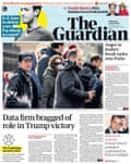 Guardian front page, Wednesday 21 March 2018