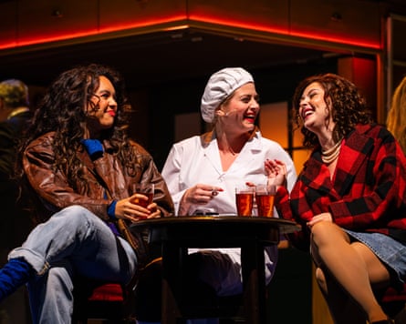 Leona Sinama-Pongolle, Angela Sims and Ellie Clayton in Letter to Brezhnev.