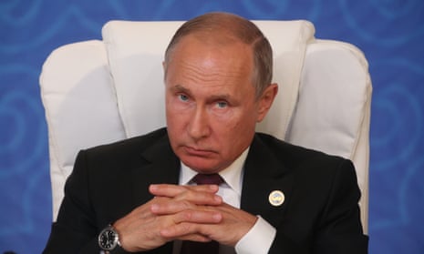 ‘An unscrupulous and resourceful operator’ … Vladimir Putin.