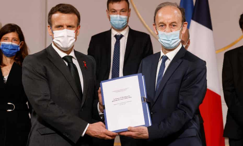 The 1,200-page report being presented to Macron on Friday by the historian Vincent Duclert