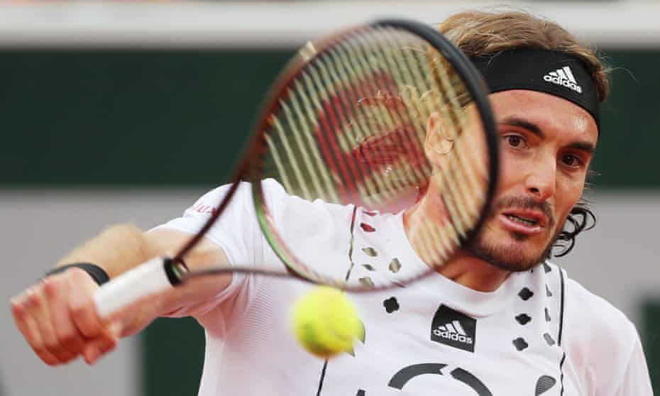 Stefanos Tsitsipas takes on Sweden’s Mikael Ymer, hoping to avoid a third tough battle in a row.