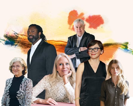 Barbara Kingsolver, Marlon James, Bonnie Garmus, Jonathan Coe, Yiyun Li and Emma Cline.