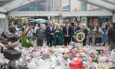 Mayors from across Sydney gather at Bondi Junction to pay tribute to the victims.