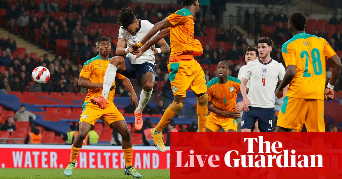 England 3-0 Ivory Coast: international football friendly – as it happened