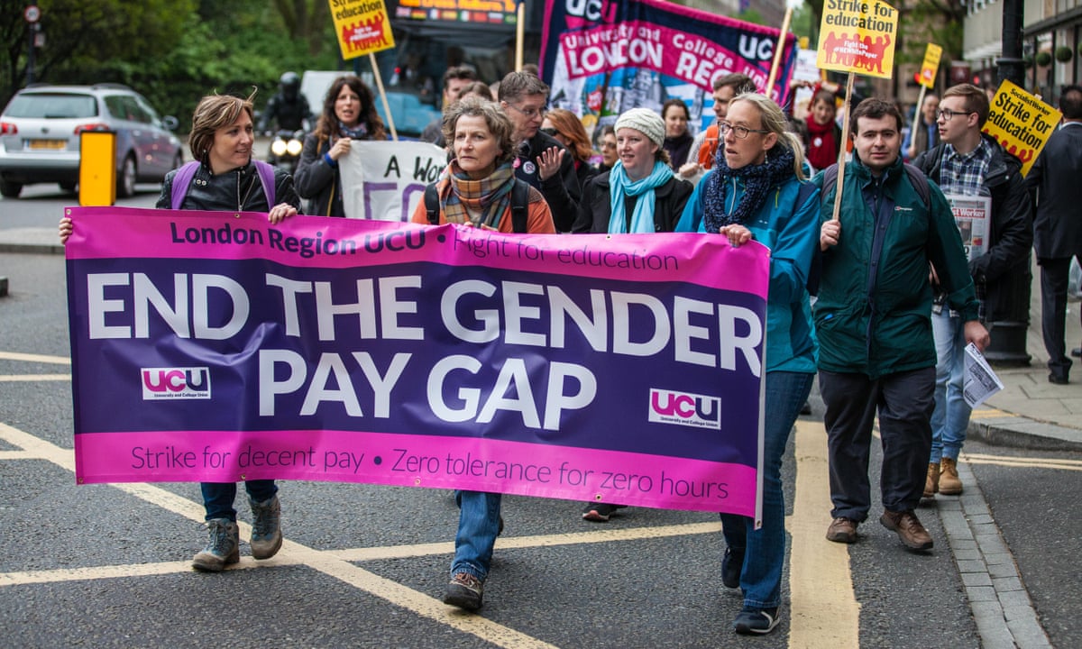 Pay figures show 50% of employers have narrowed gender gap | Gender pay gap | The Guardian