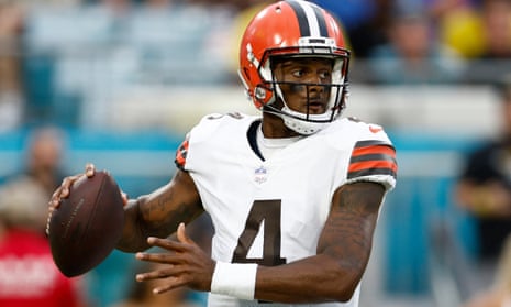 Deshaun Watson struggled in his first game for the Browns