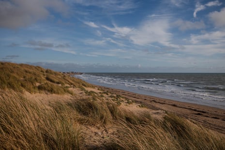 Dunes on Camber Sands.