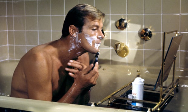 Roger Moore in Live and Let Die, 1973