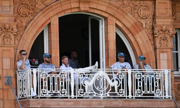 Sorry England slump to innings defeat inside three days against South Africa | England v South Africa 2022 2 England captain Ben Stokes and head coach Brendon McCullum watch on from the pavilion.