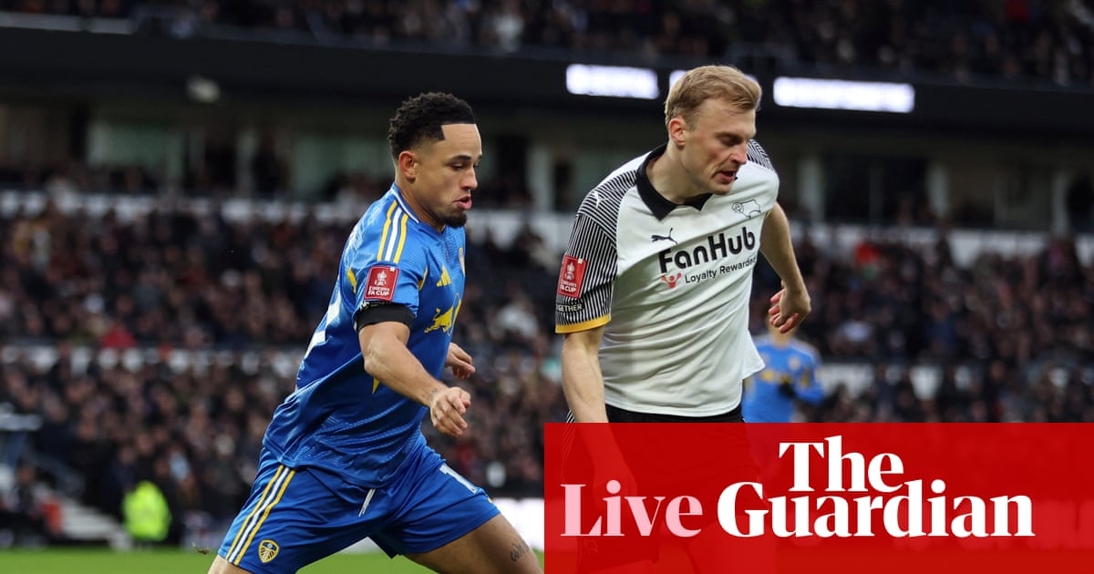 Derby v Leeds United: FA Cup third round – live