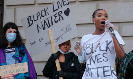 Black Lives Matter protesters in Southampton in June. 