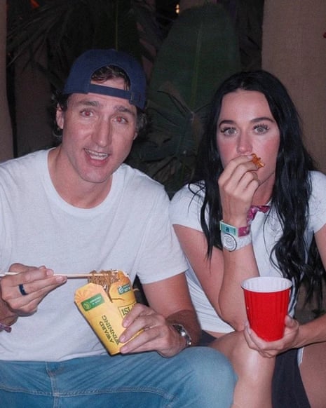 Justin Trudeau and Katy Perry at Coachella